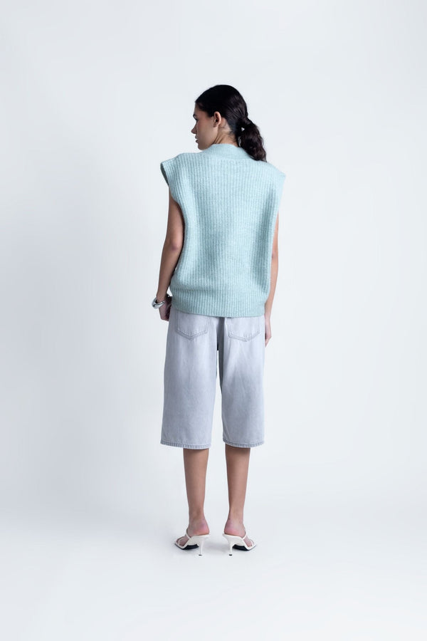 CHALECO PUNTO OVERSIZE