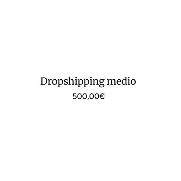 Dropshipping medio