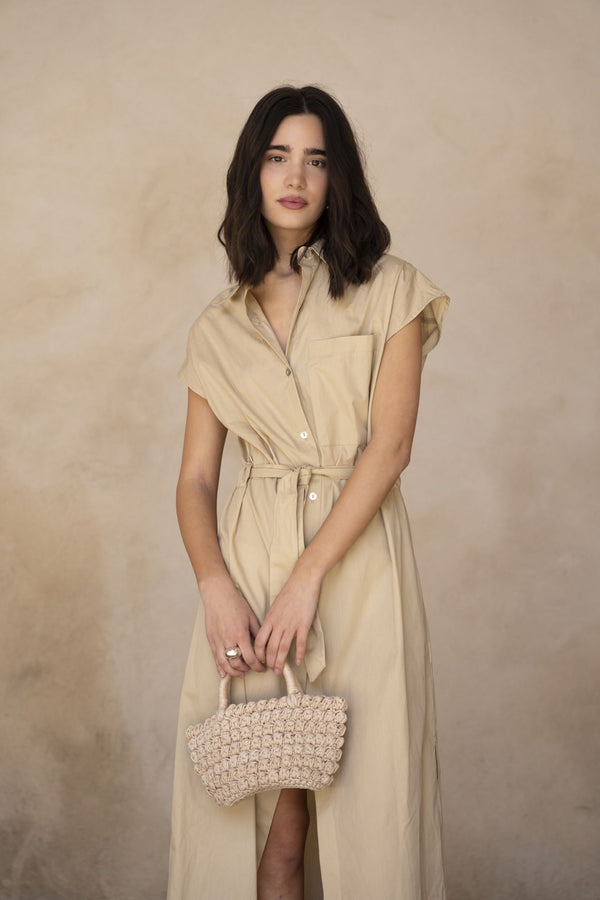 ROBE CHEMISE POPELINE
