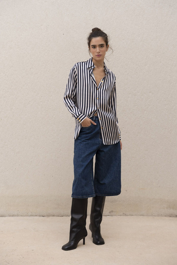 CHEMISE IMPRIMÉE RAYURES