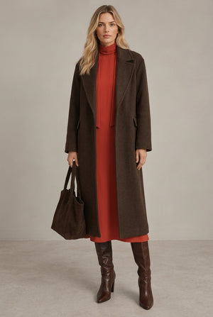 ROBE MIDI À NŒUD