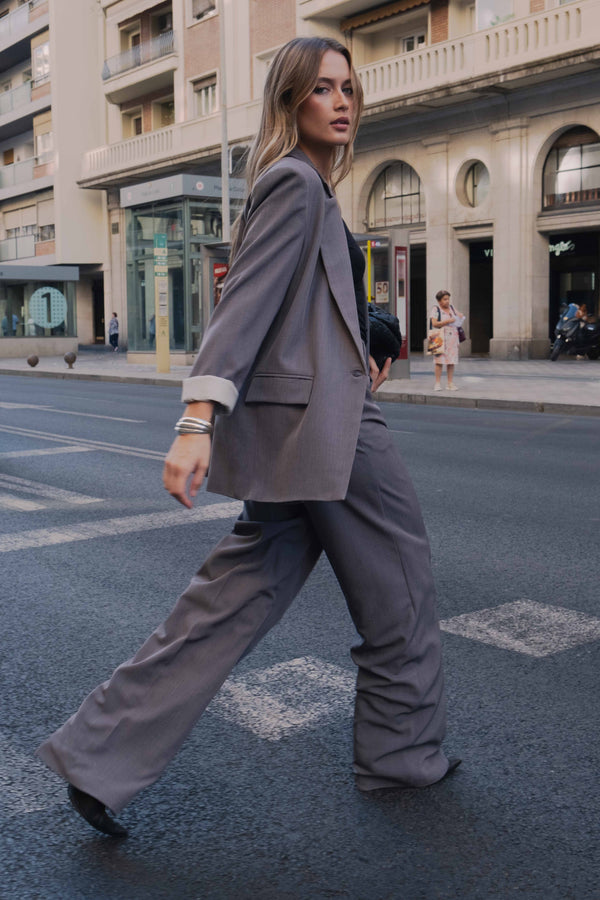 BLAZER PUÑO ESTAMPADO