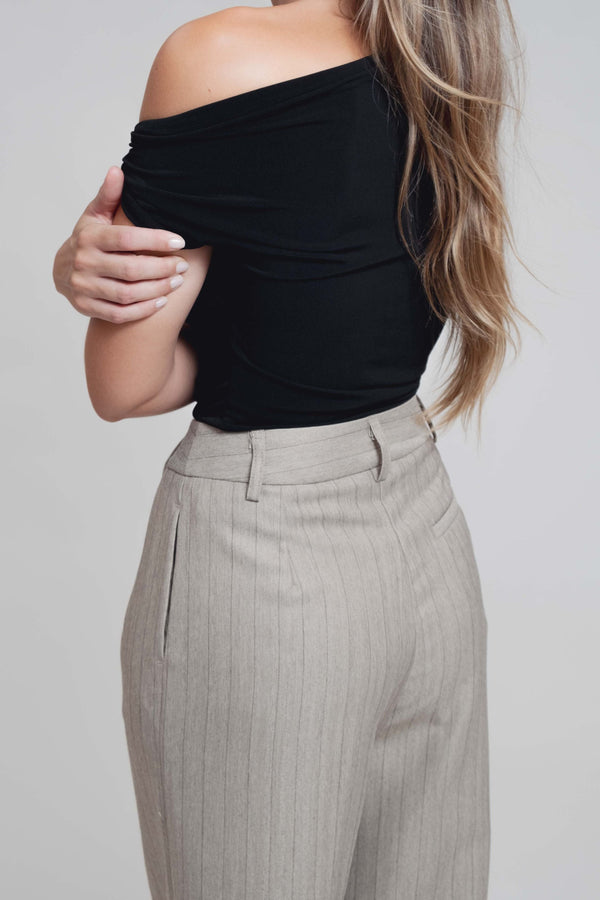 PANTALÓN PINZAS RAYA DIPLOMÁTICA