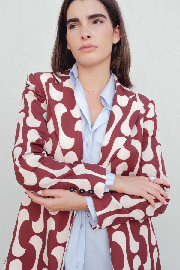 BLAZER  ESTAMPADA
