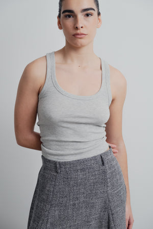 FALDA MIDI ESTRUCTURA