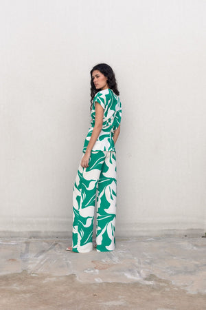 PANTALÓN PALAZZO ESTAMPADO