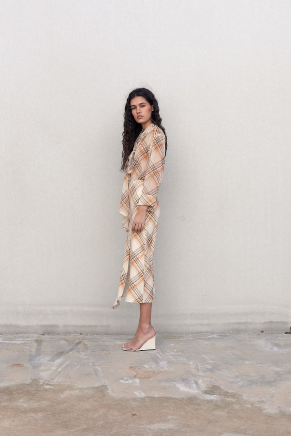 FALDA ESTAMPADA CUADROS