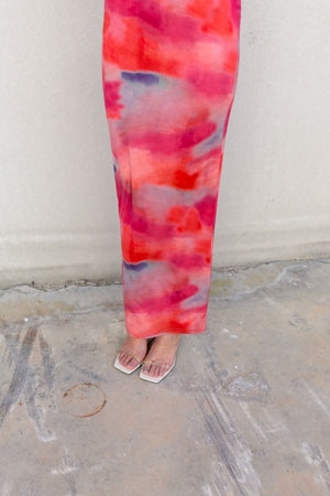 VESTIDO LARGO ESTAMPADO