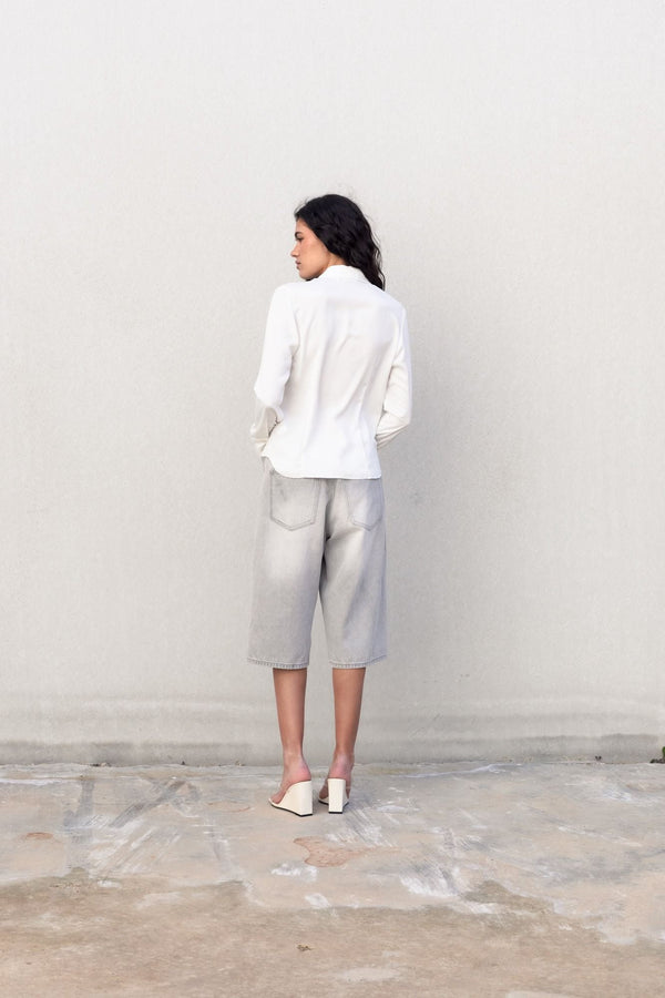 CAMISA ENTALLADA PINZAS