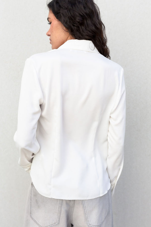 CAMISA ENTALLADA PINZAS