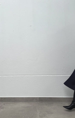 VESTIDO MIDI EFECTO DENIM